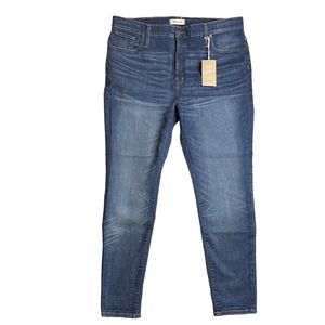 Madewell High Rise Skinny Jeans Size 35‎ Plus New